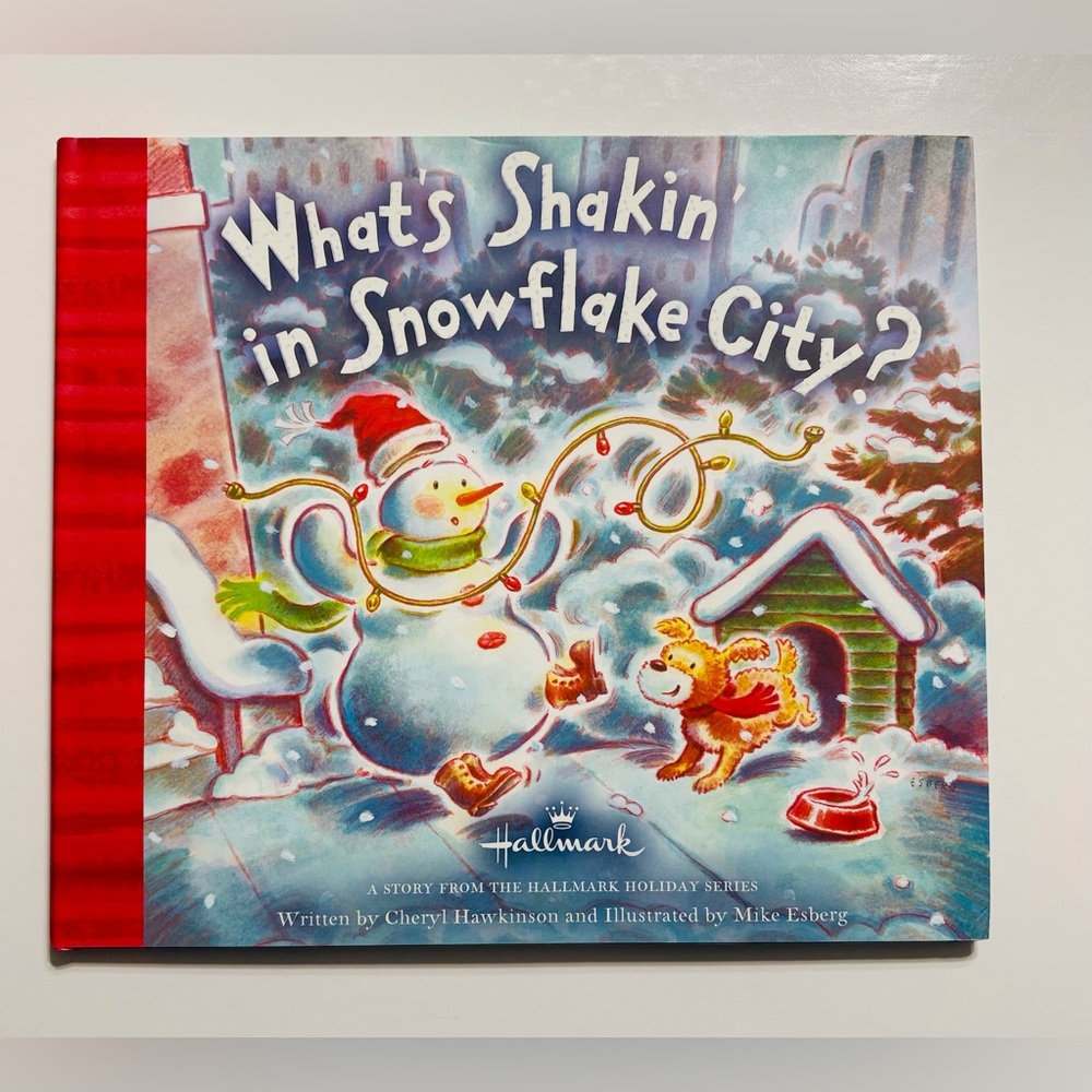 4/$20 Hallmark What’s Shakin in Snowflake City? Holiday Book